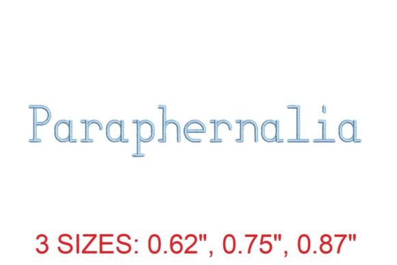 Download Paraphernalia Embroidery Font - Premium Bundle